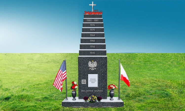 In the Spiritual Capital of Polonia in the USA, in American Częstochowa, the Monument to the Heroes of the Fight for Independence after 1945 and Solidarity will be installed. It will be placed in the cemetery next to the Smolensk Monument, the Monument of General Władysław Anders, the Soldiers of the Unbreakable, opposite the Hussar-Avenger.